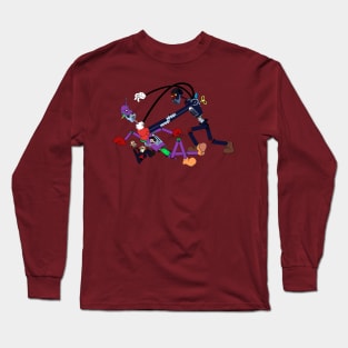 Evangelion 1930 Bardiel Battle Long Sleeve T-Shirt